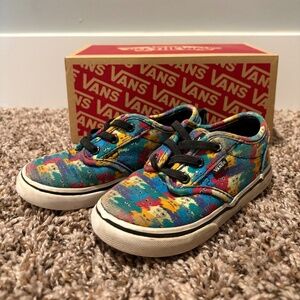 Vans Atwood Mutlicolor Toddler Boy Shoe Size 9